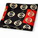 Chain Loop Red Silk Pocket Square by Monzoro – view 9