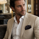 Charcoal Grey with Pink Polka Dots Silk Pocket Square by Monzoro – view 16
