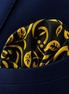 Chinese Floral Art – Silk Pocket Square by Monzoro – view 18