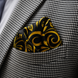 Chinese Floral Art – Silk Pocket Square by Monzoro – view 20