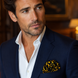 Chinese Floral Art – Silk Pocket Square by Monzoro – view 21