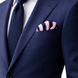 Coastal Stripes Silk Pocket Square by Monzoro – view 15