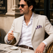 Coastal Stripes Silk Pocket Square by Monzoro – view 20