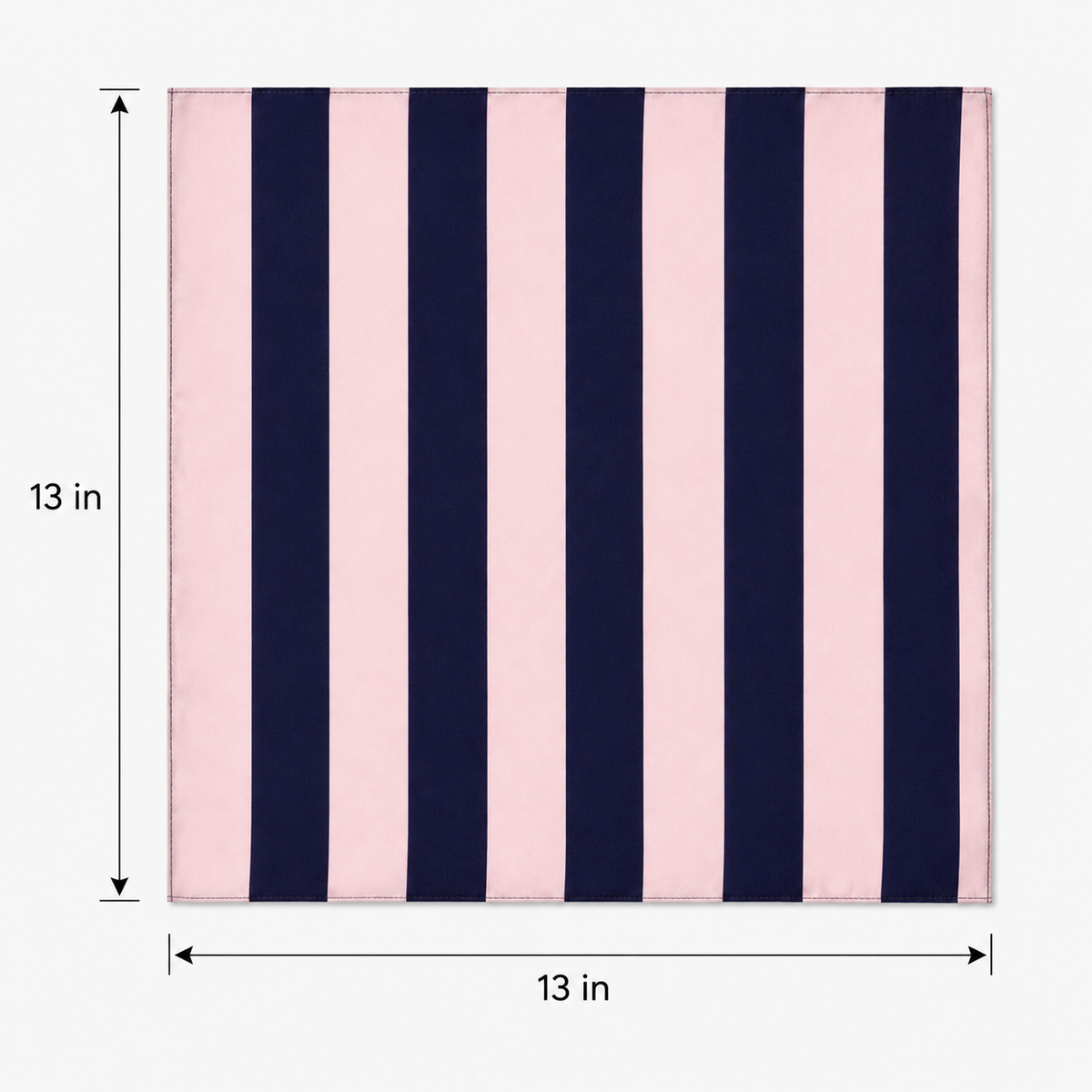 Coastal Stripes Silk Pocket Square by Monzoro – view 23