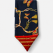 Deep Midnight Blue Butterfly Charms Silk Ascot by Monzoro – view 7