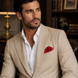 Deep Red Silk Pocket Square by Monzoro – view 18