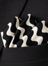Eclipse Flow Silk Pocket Square by Monzoro – view 4