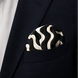 Eclipse Flow Silk Pocket Square by Monzoro – view 7