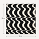 Eclipse Flow Silk Pocket Square by Monzoro – view 12