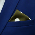 Forest Polka Silk Pocket Square by Monzoro – view 5