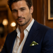 Forest Polka Silk Pocket Square by Monzoro – view 21
