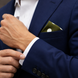 Forest Polka Silk Pocket Square by Monzoro – view 24