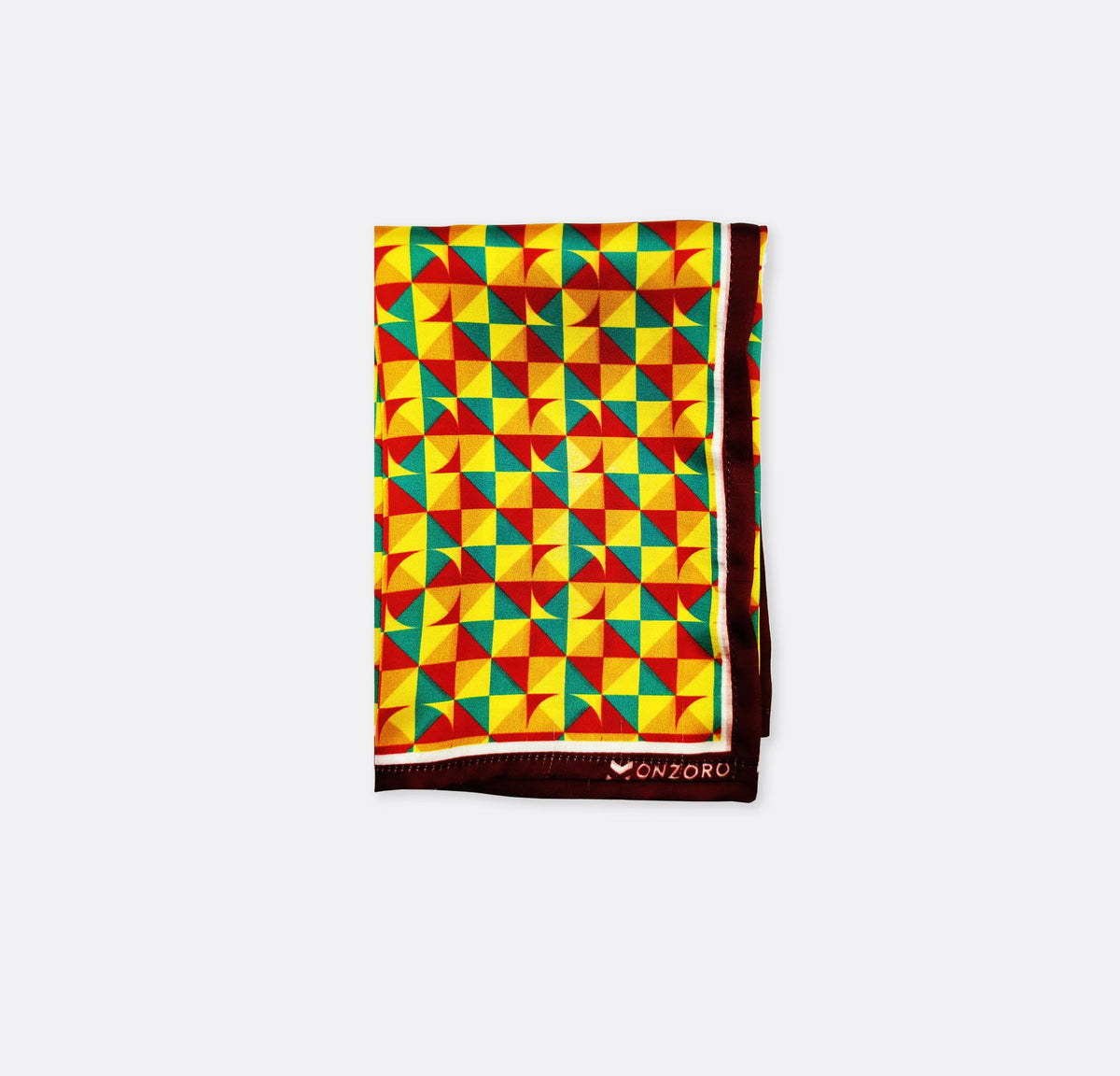 Geometric Art - Silk Pocket Square by Monzoro – view 5