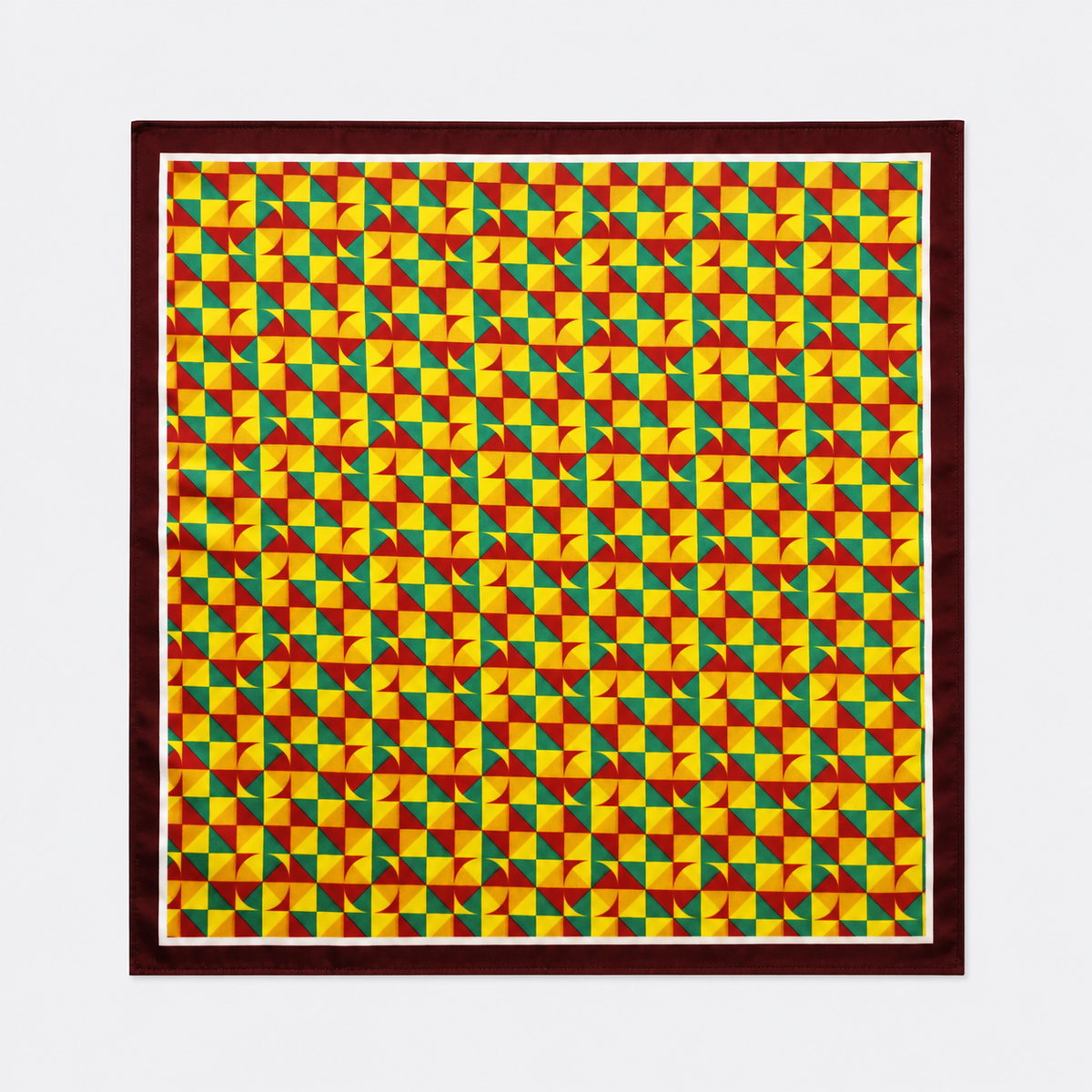 Geometric Art - Silk Pocket Square by Monzoro – view 7