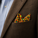 Geometric Art - Silk Pocket Square by Monzoro – view 12