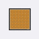 Geometric Repeat Pattern Silk Pocket Square by Monzoro – view 4
