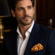 Geometric Repeat Pattern Silk Pocket Square by Monzoro – view 9