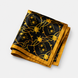 Golden Mirage Pattern Silk Pocket Square by Monzoro – view 8