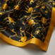 Golden Mirage Pattern Silk Pocket Square by Monzoro – view 9