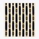 Graphite Axis Silk Pocket Square by Monzoro – view 12