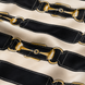 Graphite Axis Silk Scarf by Monzoro – view 13