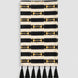 Graphite Axis Silk Scarf by Monzoro – view 18