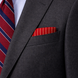 Heritage Lines Silk Pocket Square by Monzoro – view 5