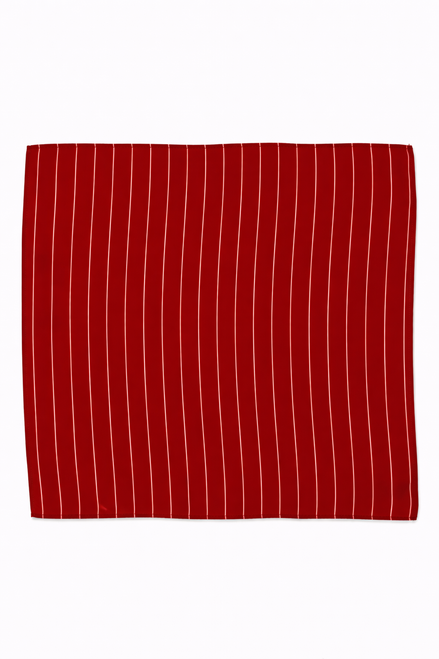 Heritage Lines Silk Pocket Square by Monzoro