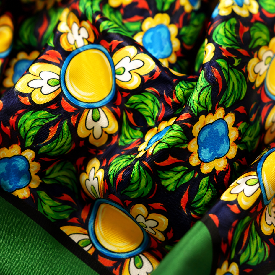 Italian Seamless - Silk Pocket Square by Monzoro – view 9