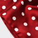 Maroon Dot Polka - Silk Men Scarf by Monzoro – view 11