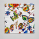 Meadow Carnival Silk Pocket Square by Monzoro – view 10