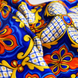 Mexican Talavera - Silk Pocket Square by Monzoro – view 9