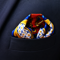 Mexican Talavera - Silk Pocket Square by Monzoro – view 10