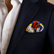 Mexican Talavera - Silk Pocket Square by Monzoro – view 12