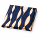 Midnight Current Silk Pocket Square by Monzoro – view 5