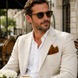 Midnight Roar Silk Pocket Square by Monzoro – view 15