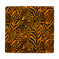 Midnight Roar Silk Pocket Square by Monzoro