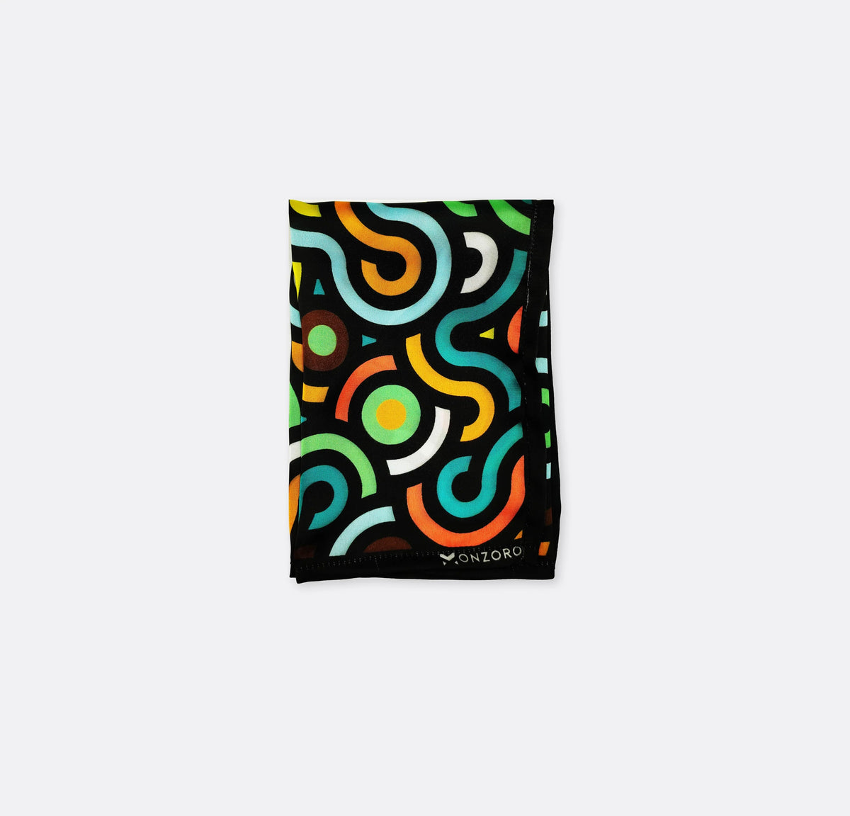 Multi Doodle Art - Silk Pocket Square by Monzoro – view 5