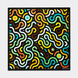 Multi Doodle Art - Silk Pocket Square by Monzoro – view 7