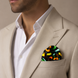 Multi Doodle Art - Silk Pocket Square by Monzoro – view 13