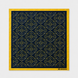 Navy and Gold Rugs Silk Pocket Square by Monzoro – view 15