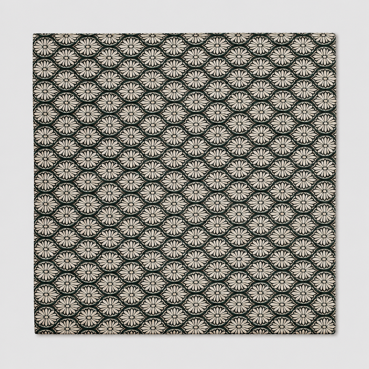 Noir Mosaic Silk Pocket Square by Monzoro – view 14