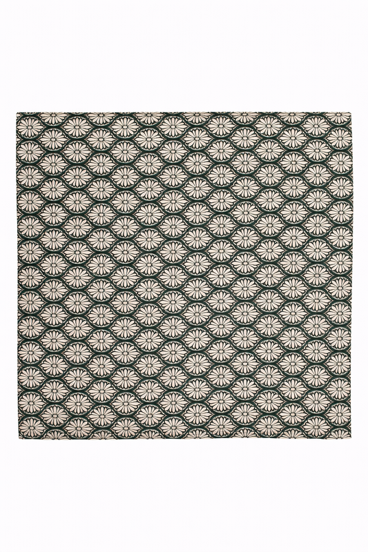 Noir Mosaic Silk Pocket Square by Monzoro