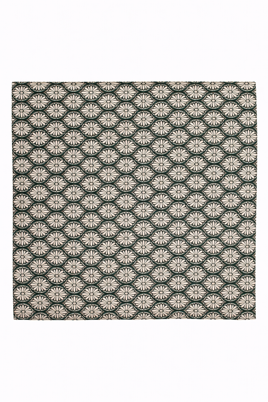 Noir Mosaic Silk Pocket Square by Monzoro