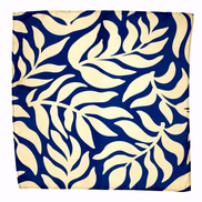 Ocean Leaf Silk Pocket Square by Monzoro