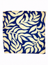 Ocean Leaf Silk Pocket Square by Monzoro