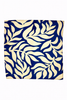 Ocean Leaf Silk Pocket Square by Monzoro