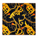 Opulent Baroque Pattern Silk Pocket Square by Monzoro – view 6