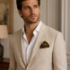 Opulent Baroque Pattern Silk Pocket Square by Monzoro – view 16