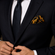 Opulent Baroque Pattern Silk Pocket Square by Monzoro – view 20